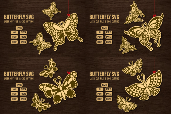Butterfly Laser & CNC Cutting File SVG Guide