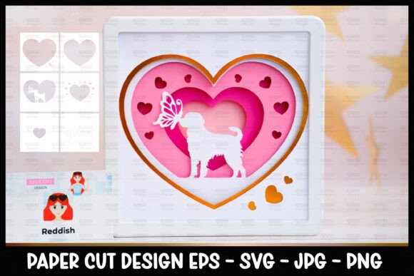 Capturing Memories: Designing with a Retriever Shadow Box and Pet Shadow Box SVG
