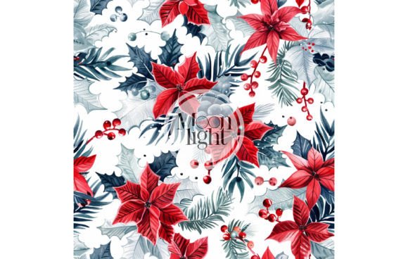 Christmas Seamless Digital Pattern 59 Guide