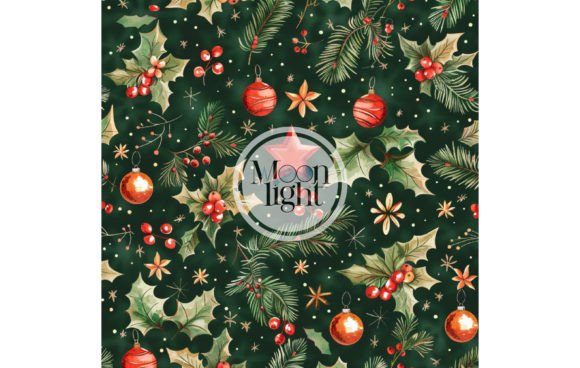 Christmas Seamless Digital Pattern 79