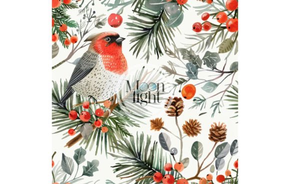 Christmas Seamless Digital Pattern 80