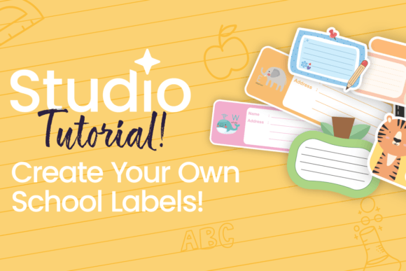 Create Your Own School Labels: Simplify School Organization