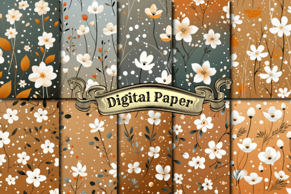Designing with Flower Digital Paper: A Creative Guide