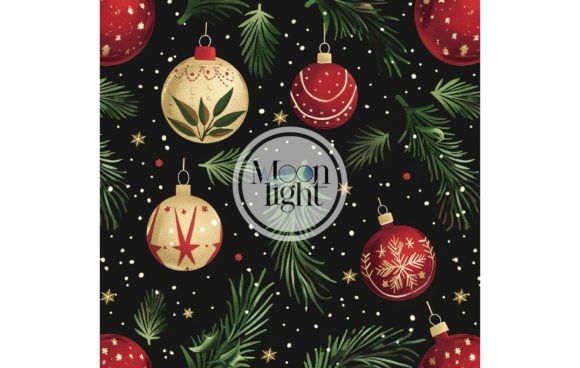 Evaluating Christmas Seamless Digital Pattern 91 for Your Holiday Projects