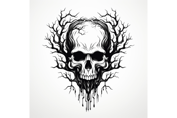 The Appeal of Hand Drawn Tree Skull Art: A Complete Guide