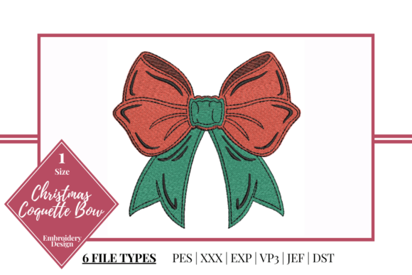 The Christmas Coquette Bow in Modern Branding