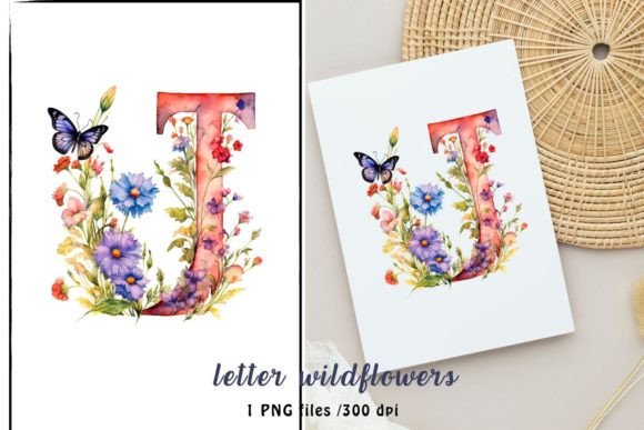 The Watercolor Letter J from Wildflowers: A Practical Guide for Creatives and Professionals