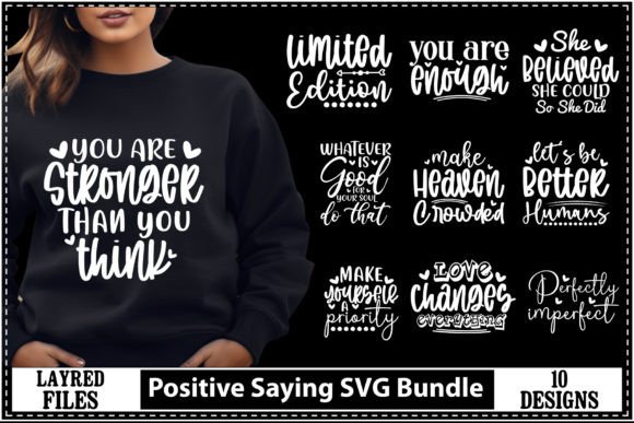 What Is a Positive Saying SVG Bundle? A Complete Guide to Uplifting Digital Design Assets